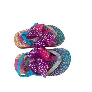 Jojo Siwa girls sandals 7/8 pink bow
